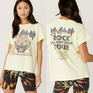 Daydreamer Def Leppard Rock Til You Drop Tour Tee